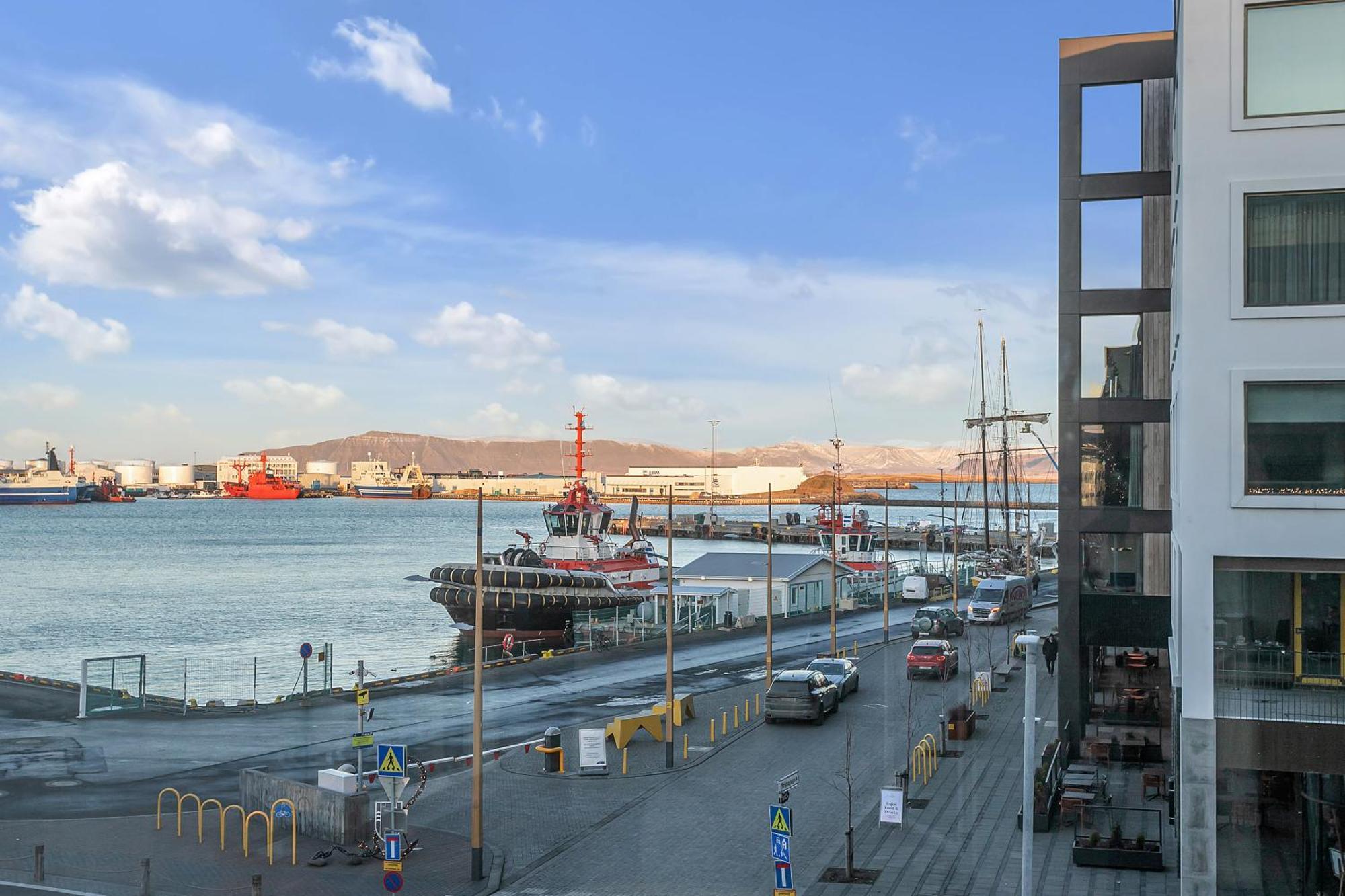 Sunny Central Reykjavik Apartment - Harbour View Zewnętrze zdjęcie